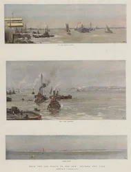 Du Vieux Monde au Nouveau, approchant de New York